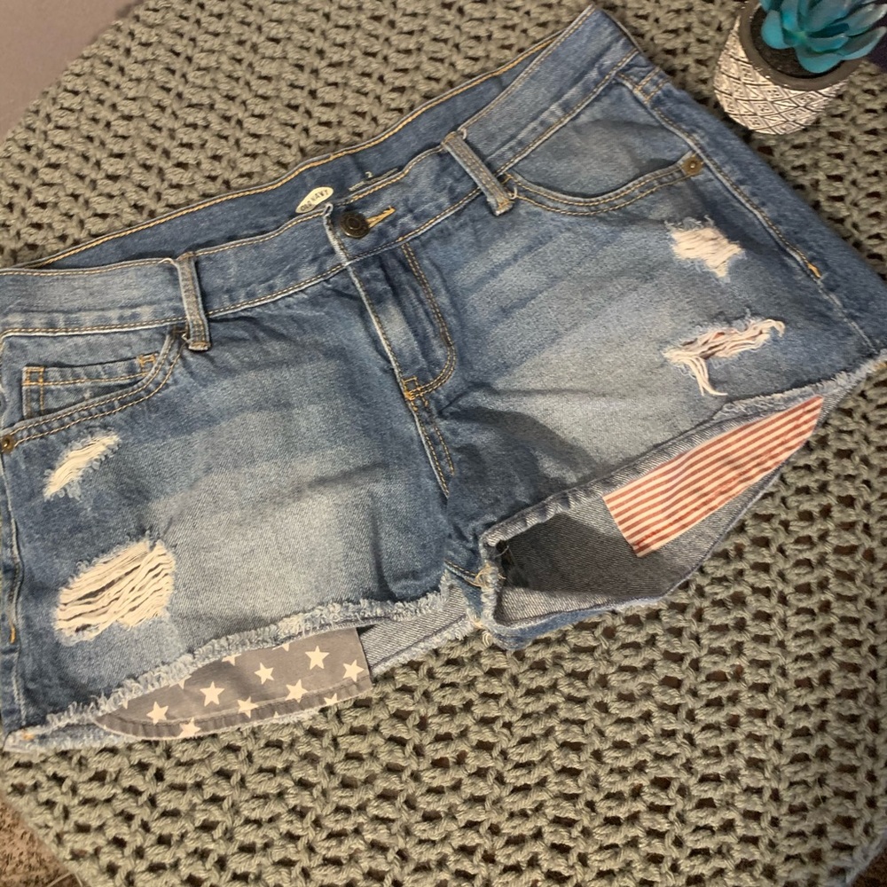 Size 2 old navy jean shorts